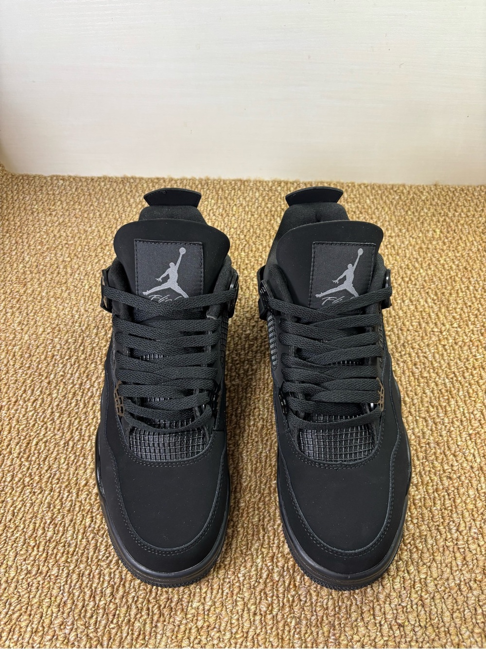 Air Jordan 4 Retro Black Cat (2020 Edition) -Men’s Athletic Basketball Sneakers - Picture 3 of 6
